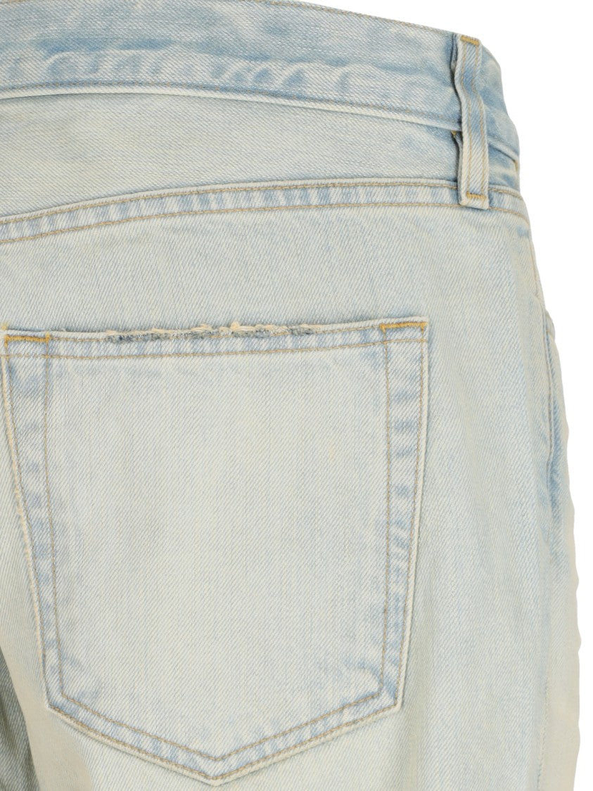 Fear Of God Light Blue Straight-Leg Jeans