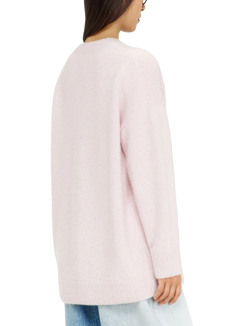 Diesel M-Areela Maglia V-Neck Oversized Wool Cardigan