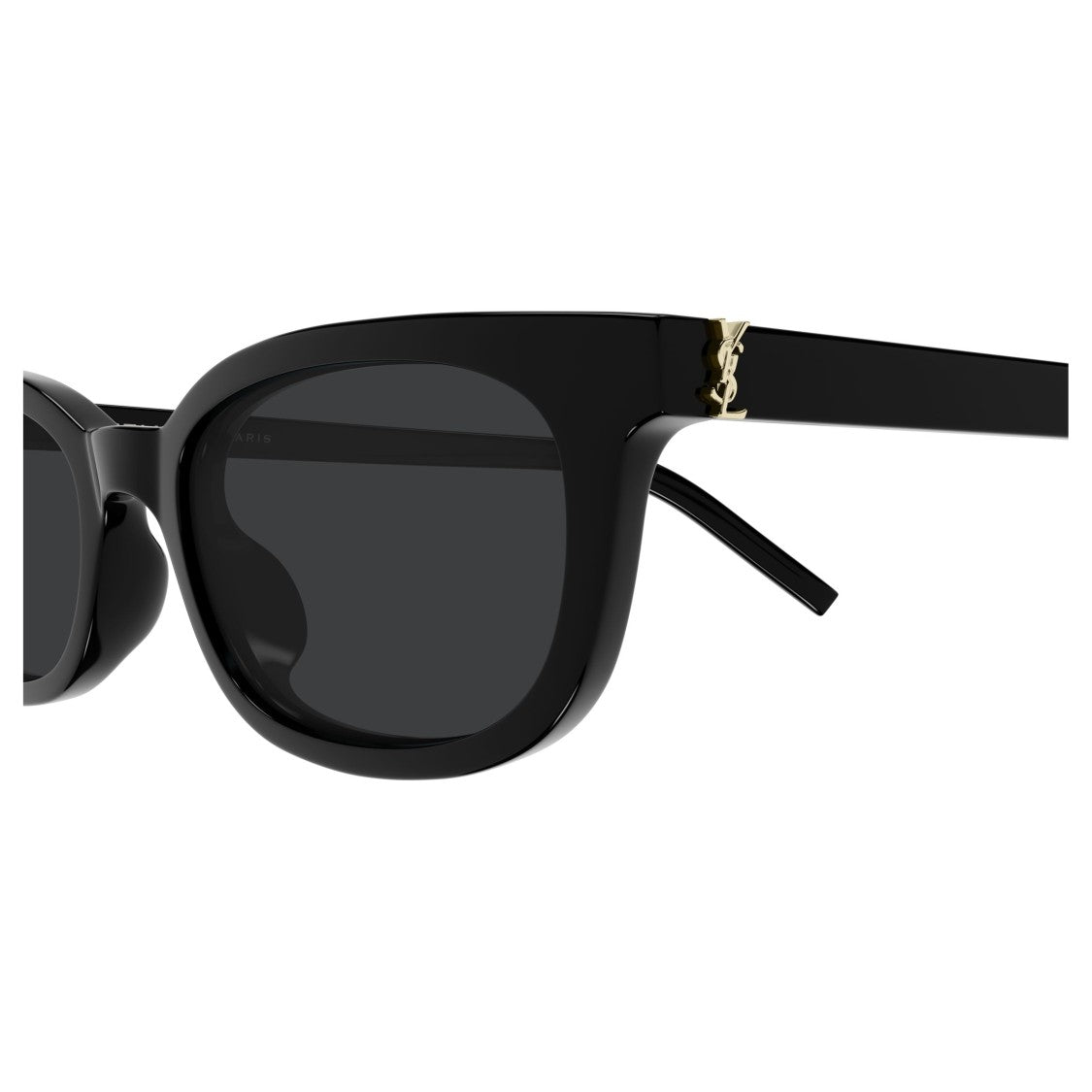 Saint Laurent Sl M160 Tortoiseshell Rectangular Sunglasses With Metallic Logo Detail