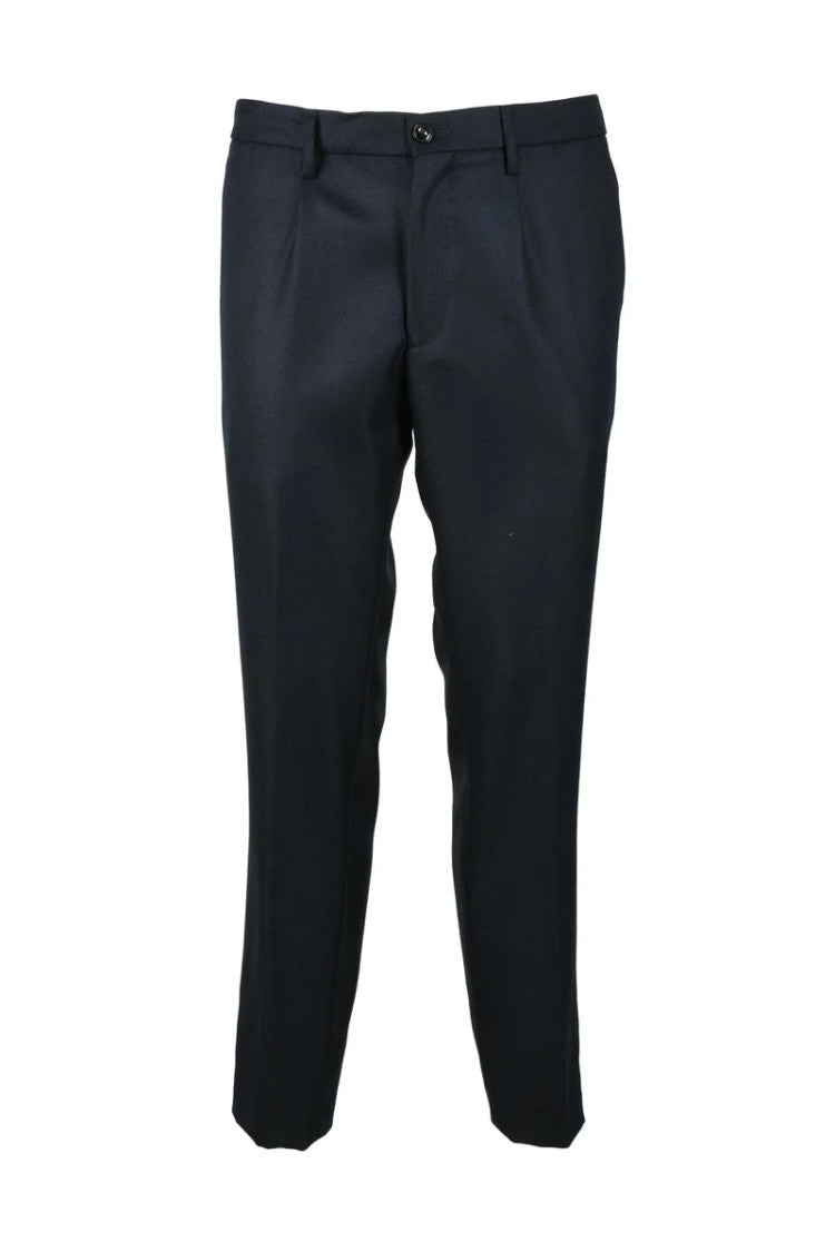 Michael Coal Classic Tailored Blue Trousers
