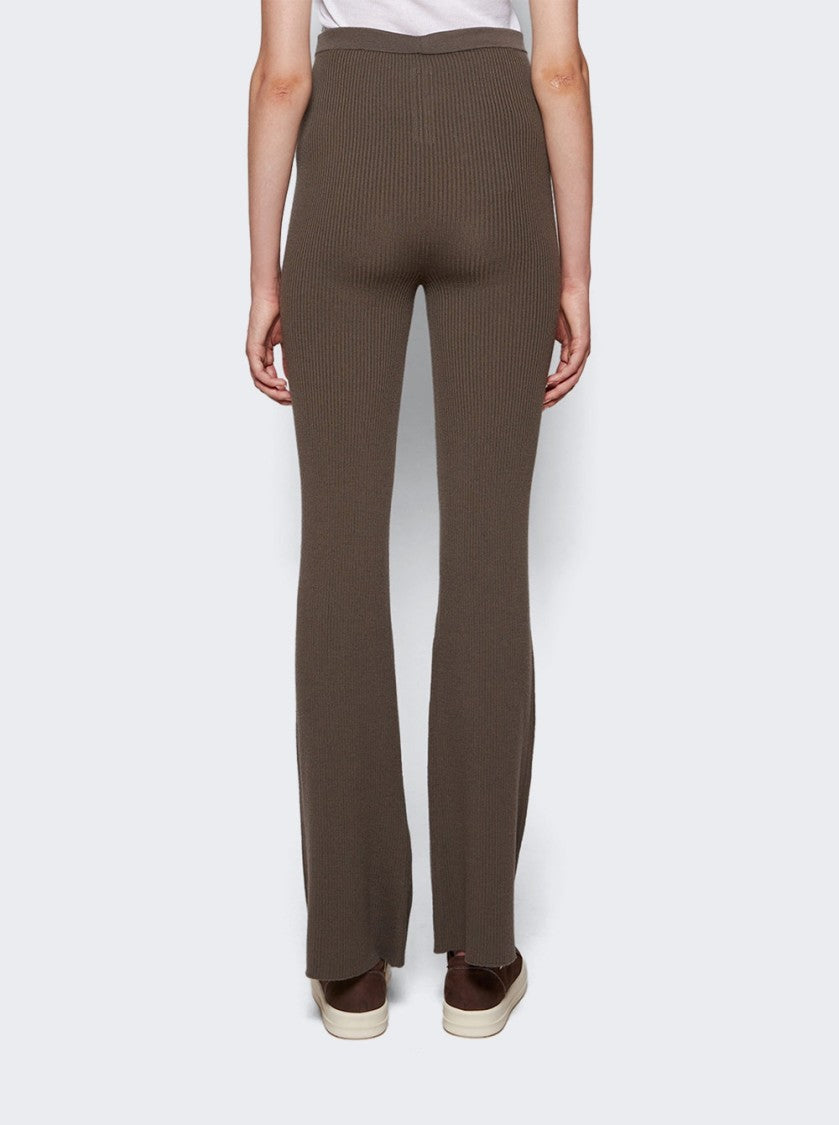 Rick Owens Knit White Leg Pants