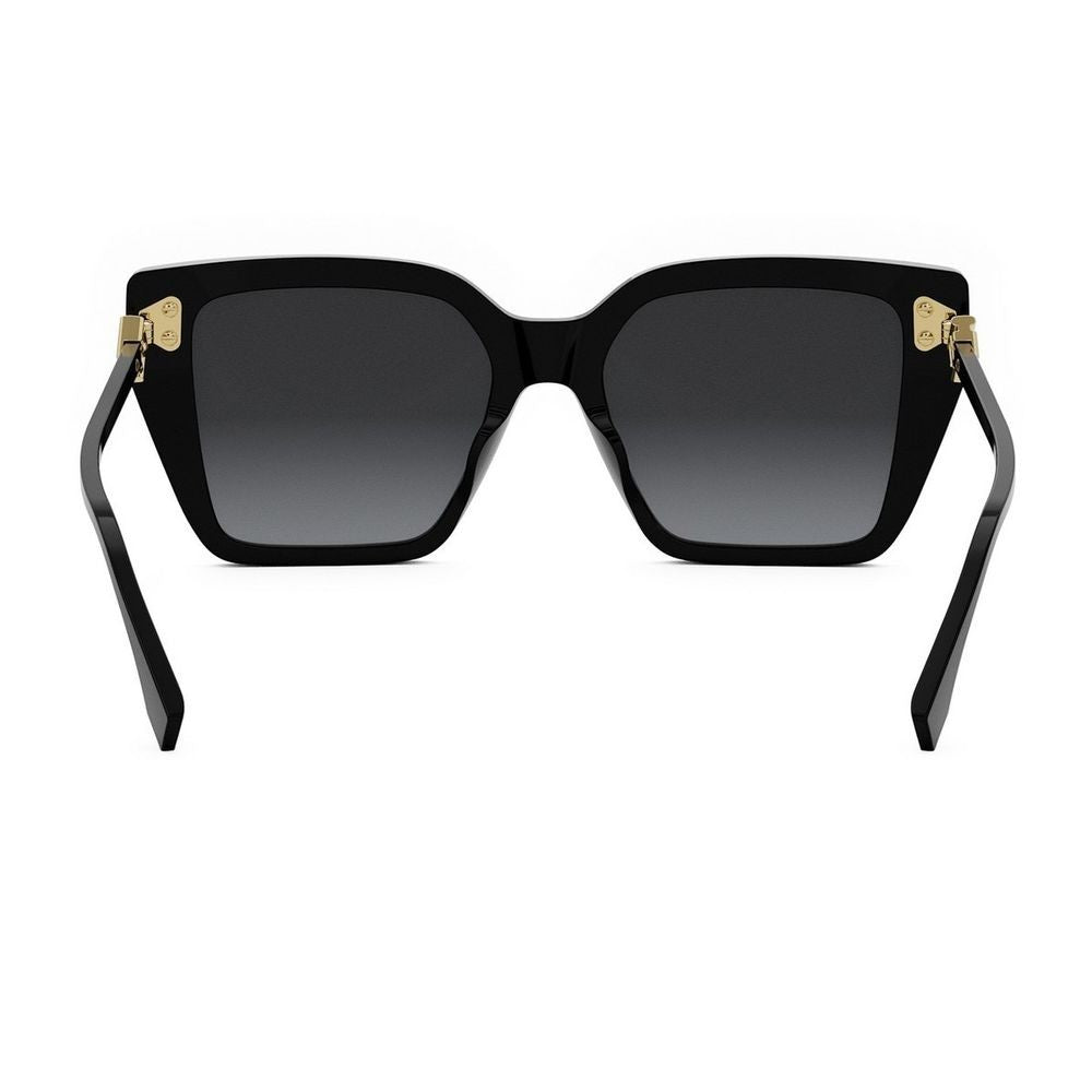 Fendi Ff Diamonds Oversized Square Ff Diamonds Sunglasses