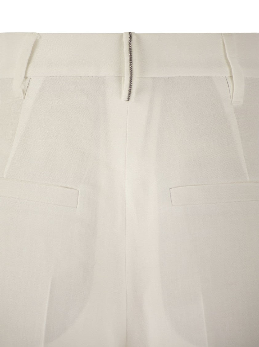 Brunello Cucinelli Slouchy Trousers In Viscose