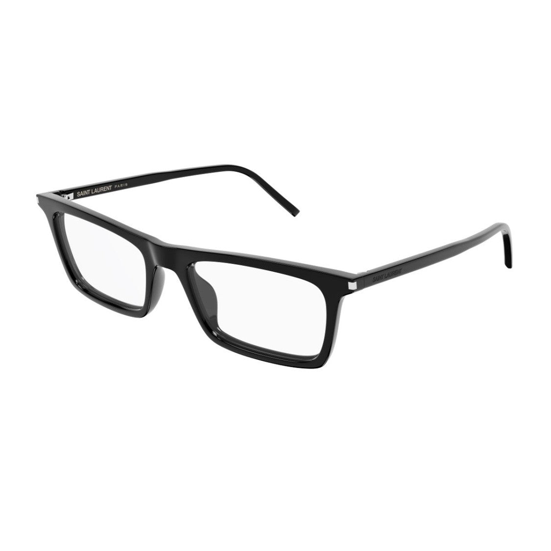 Saint Laurent Black Sl 890 Betty Thin Acetate Rectangular Sunglasses