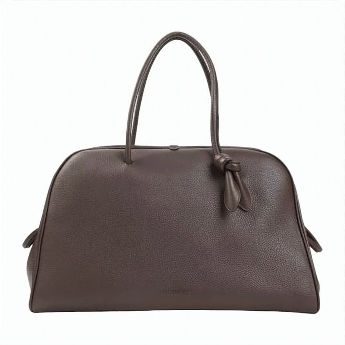 Jacquemus Pebbled Calf Leather Structured Shoulder Bag