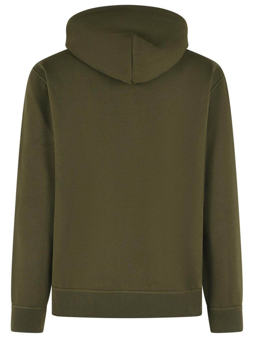 Polo Ralph Lauren Green Cotton-Blend Hoodie With Signature Embroidery