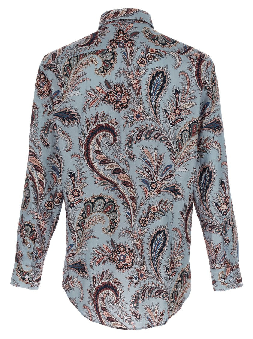 Etro Floral Paisley Cotton Shirt