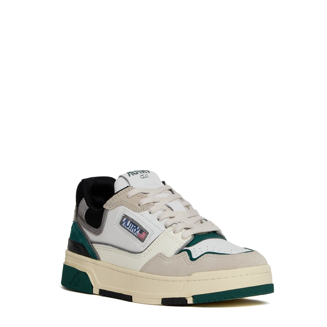 Autry Clc Low Sneakers In White Leather