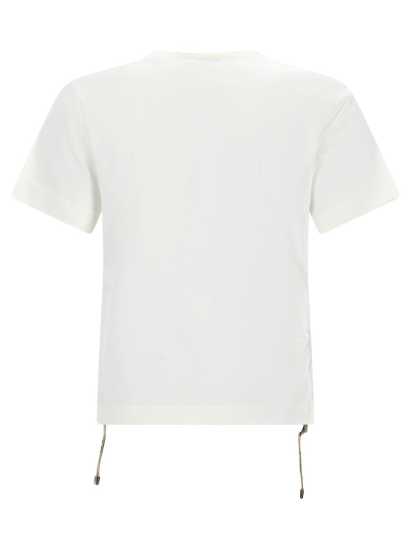 Burberry Festival Crew Neck Adjustable Drawstring T-Shirt