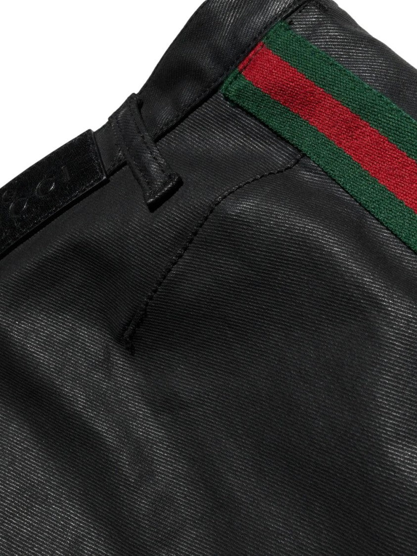 Gucci Side Stripe Wide-Leg Pants