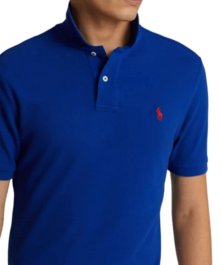 Polo Ralph Lauren Slim Fit Blue Polo T-Shirt