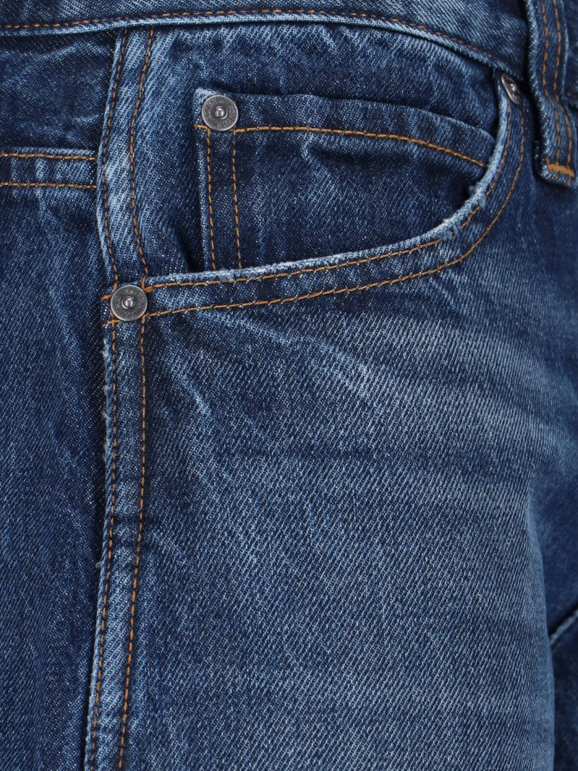 Khaite "Karo" Wide Jeans – Blue