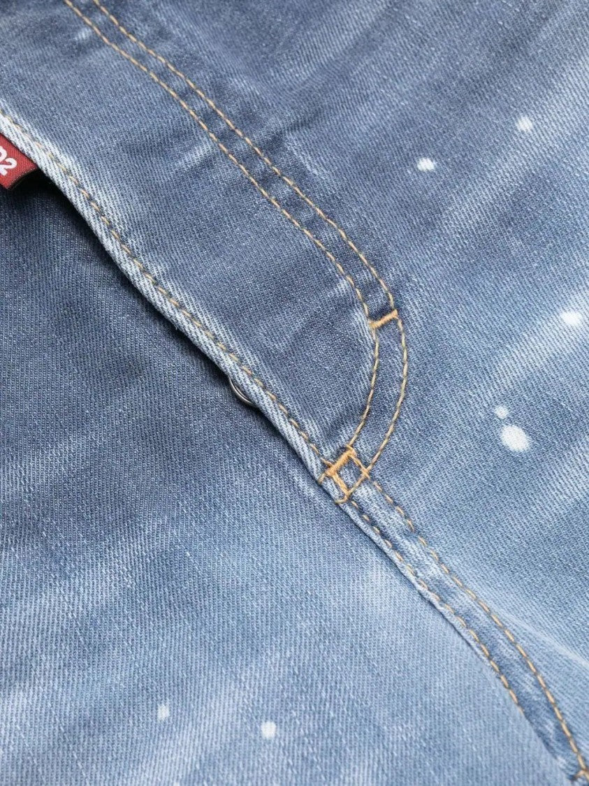 Dsquared2 Straight Jeans With Five-Pocket Design