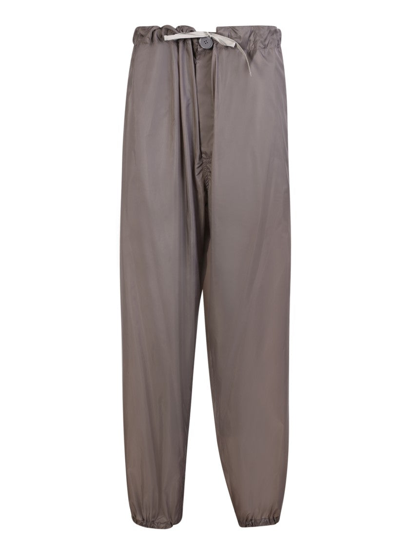 Maison Margiela Brown Drawstring Trousers