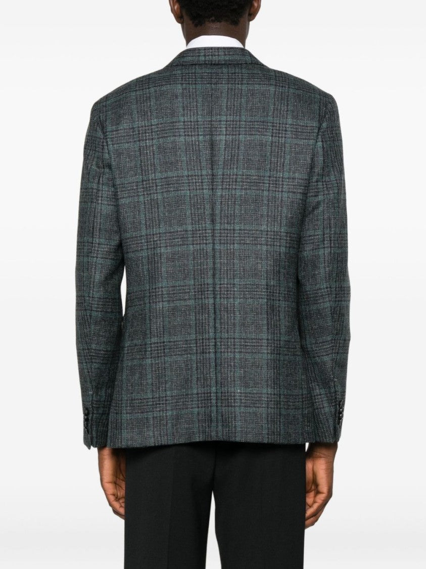 Ermenegildo Zegna Tailored Fit Jacket With Structured Shoulders