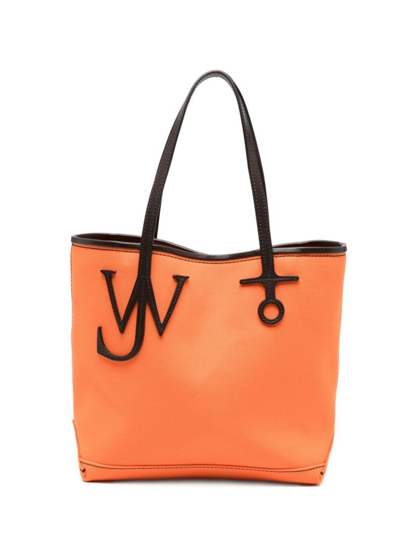 J. W. Anderson Orange Structured Cotton Tote Bag