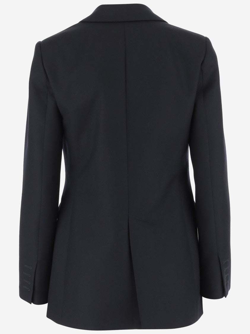 Sa Su Phi Navy Tailored Wool Jacket