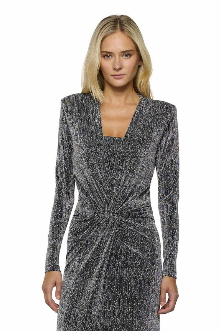Simona Corsellini Multicolor Chiffon Maxi Dress