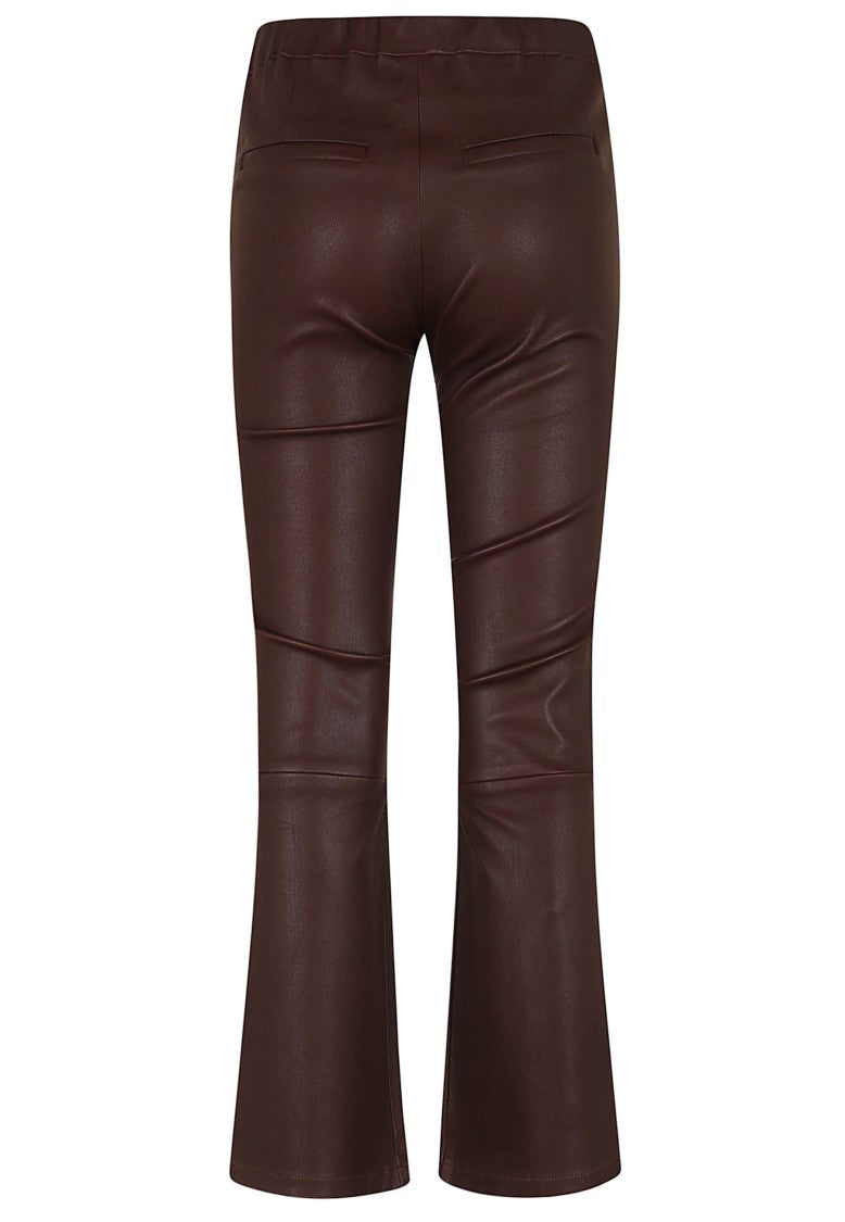 Arma Ankle-Length Stretch Plongé Leather Trousers