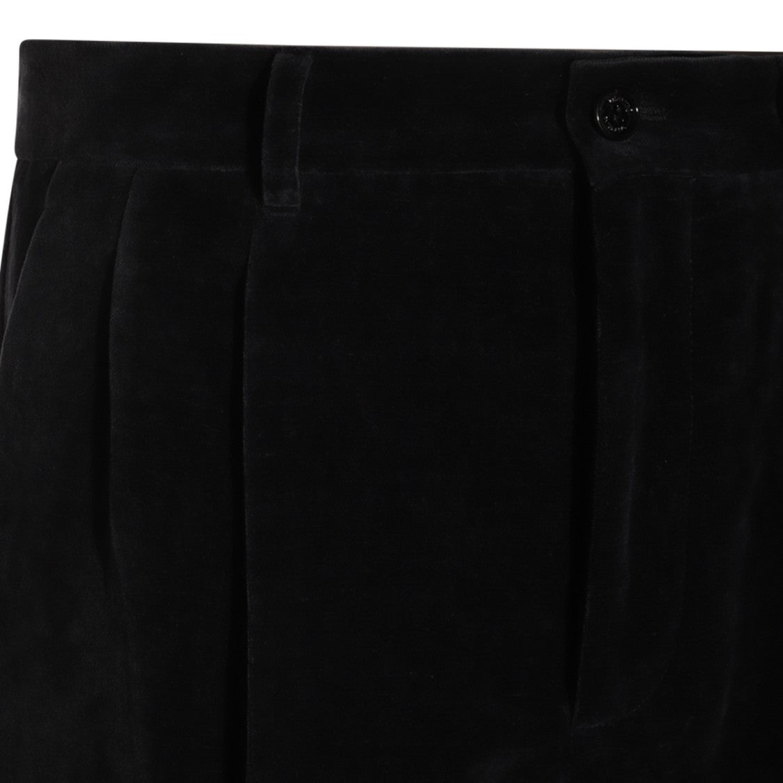 Valentino Dark Navy Velvet Pants