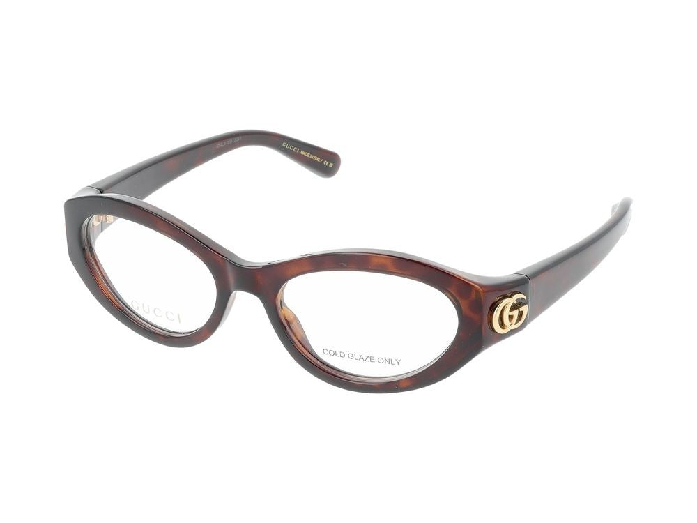 Gucci Eyeglasses Gg1405o 002 Havana Havana Transparent 51/18/130