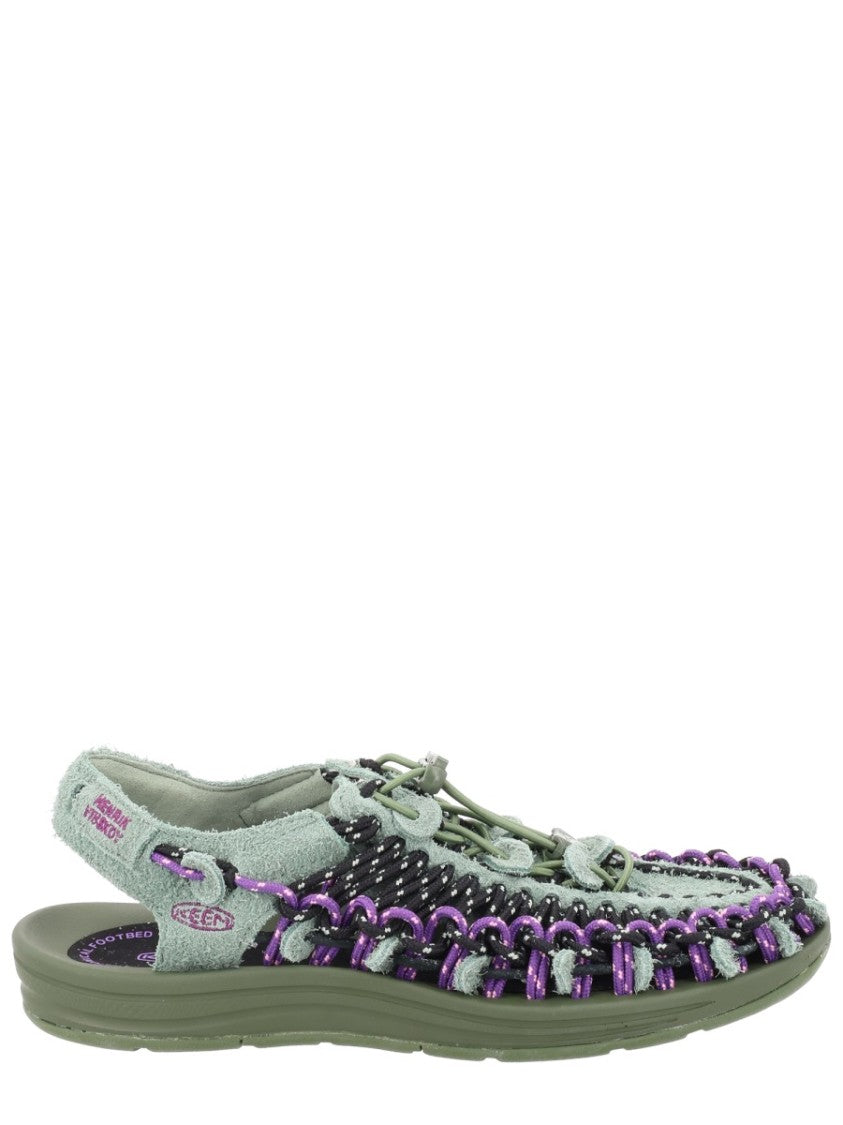 Keen Muted Green Uneek Lea Woven Sandal
