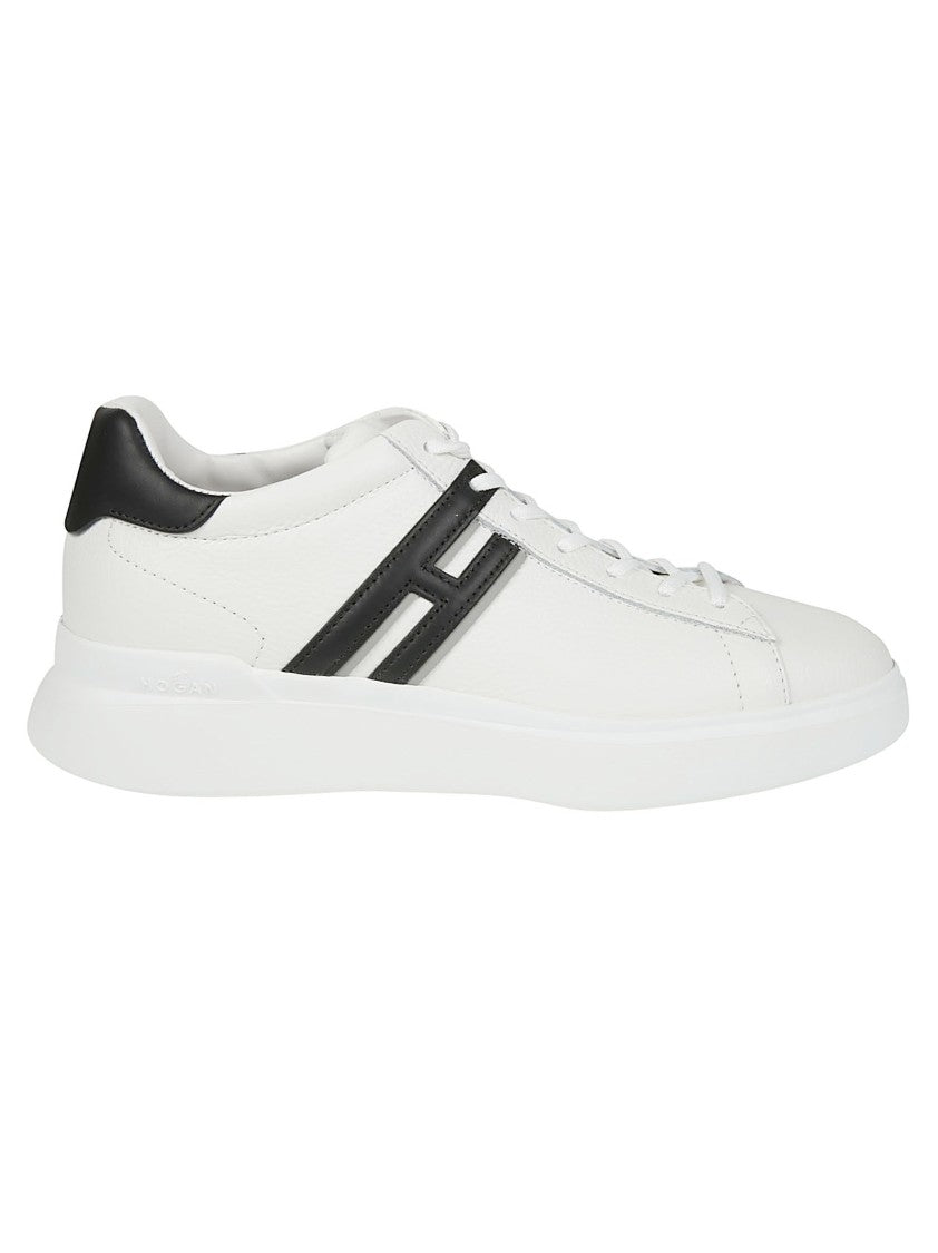 Hogan H580 Calf Leather Low Sneakers