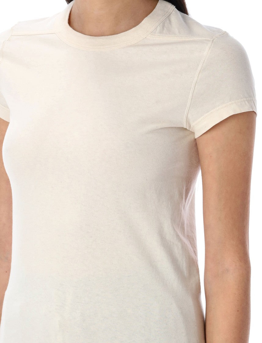 Rick Owens Beige Cropped Level T-Shirt