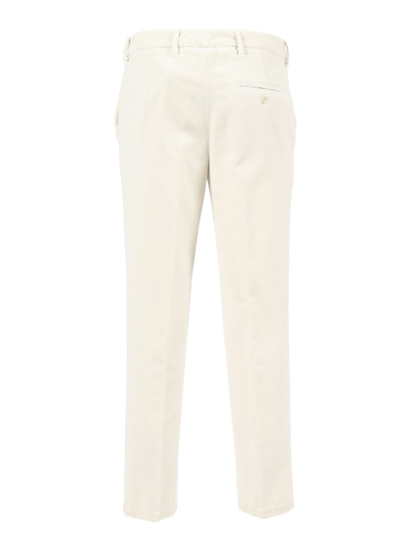 Aspesi Tailored Long Pants With Classic Button Closure