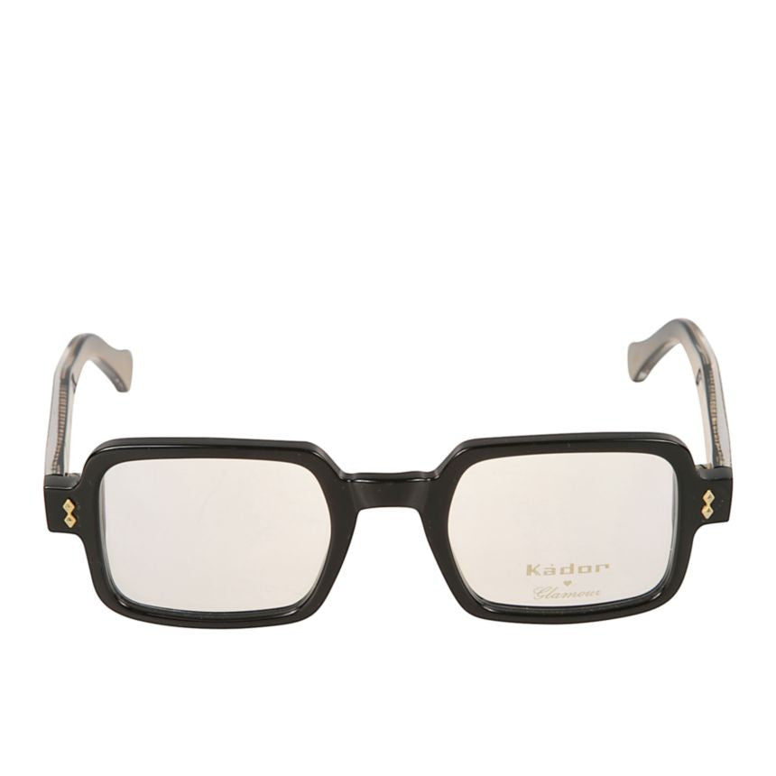 Kador Kolette Glamour Bold Rectangular Sunglasses With Intricate Gold Detailing