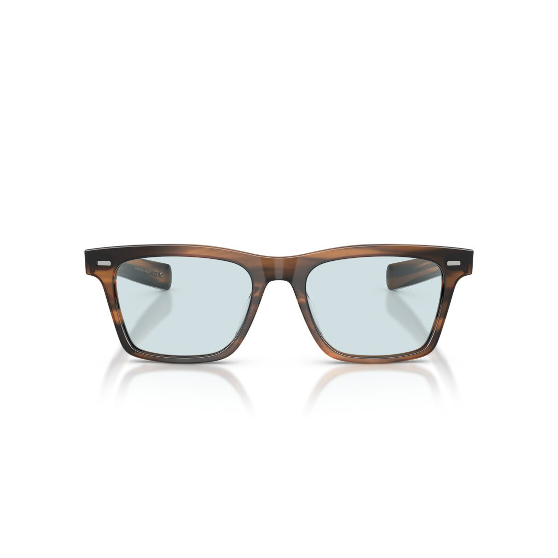 Oliver Peoples 0Ov5590su Tortoiseshell-Pattern Acetate Sunglasses With Subtle Blue Lenses
