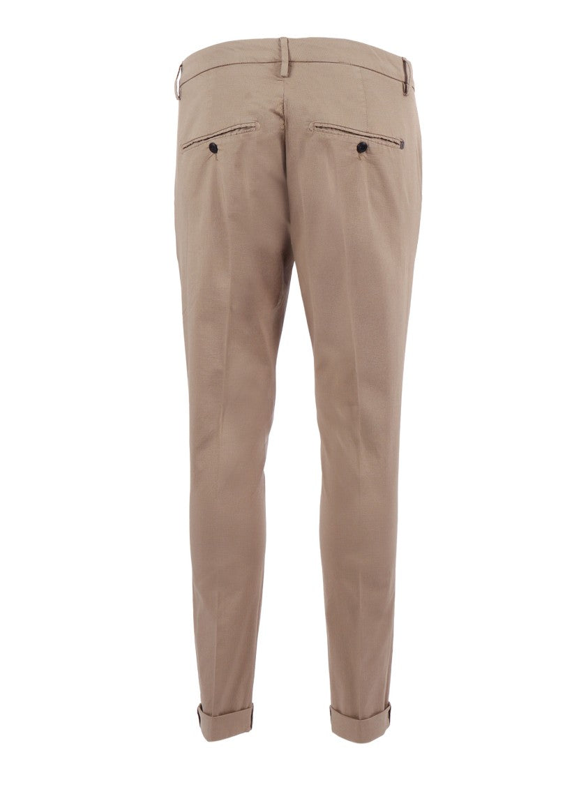 Dondup Gaubert Slim Fit Cuffed Straight-Leg Pants