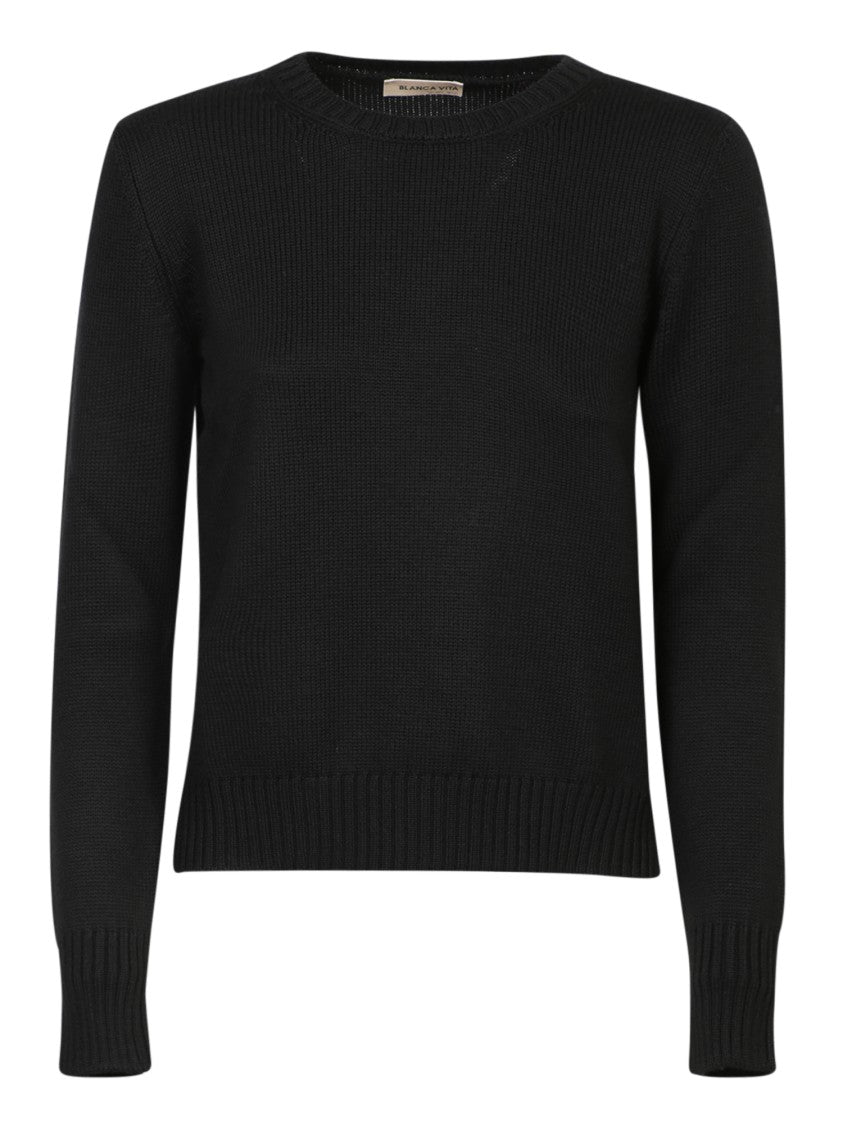 Blanca Vita Textured Cashmere Knitwear