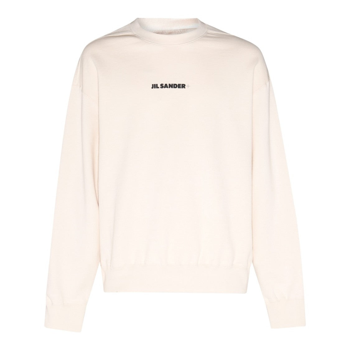 Jil Sander White Cotton Sweatshirt