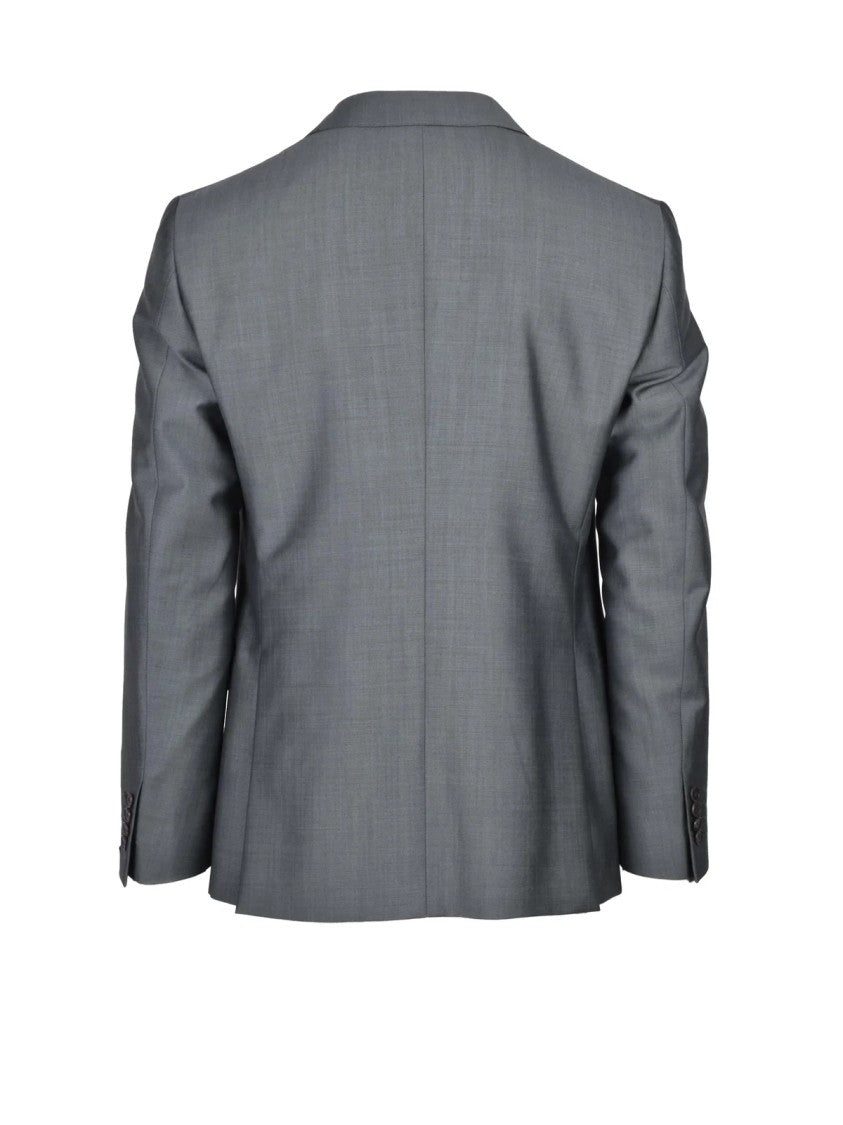 Pal Zileri Sage Green Wool Mohair Men Suit