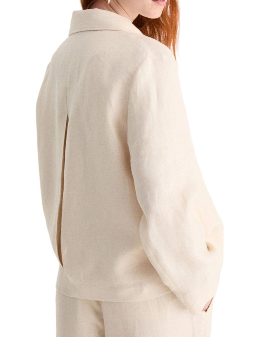 Biancalancia Double-Breasted Oversized Boxy Fit Jacket