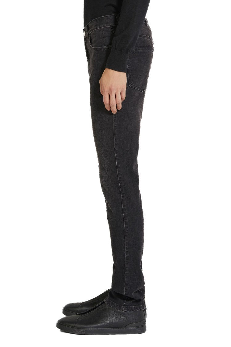 Zegna Roccia Grey Comfort Jeans