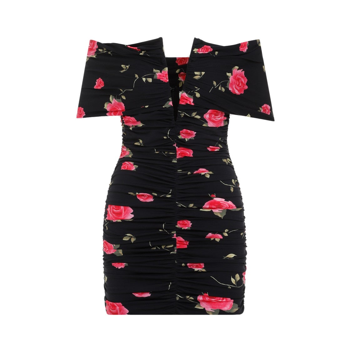 Magda Butrym Black Printed Dress