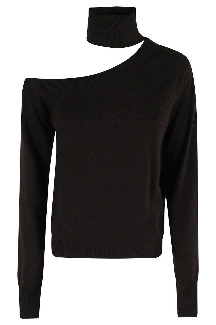 Federica Tosi Low-Cut Cashmere Sweater