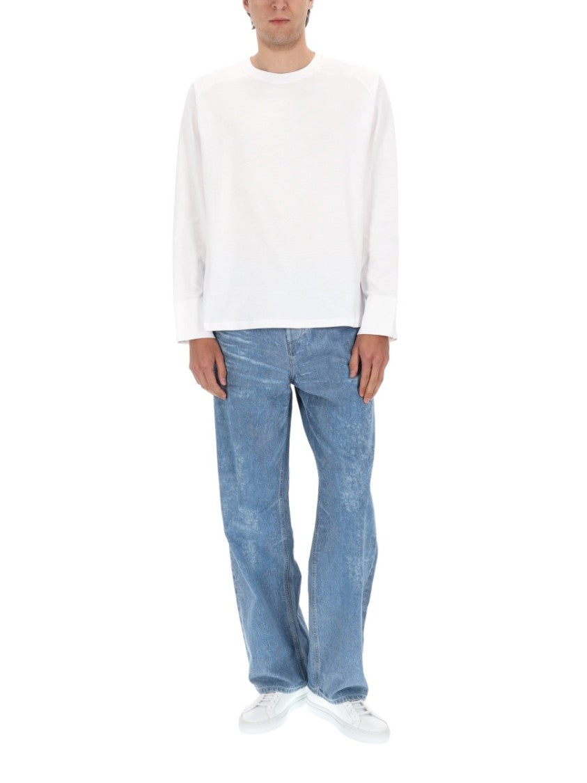 Diesel 2001 D-Macro-Fsi1 Faded Wide Jeans