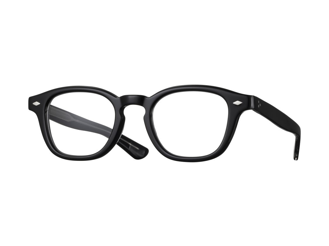 Eyevan Black Byron-E Rx Bold Eyeglasses