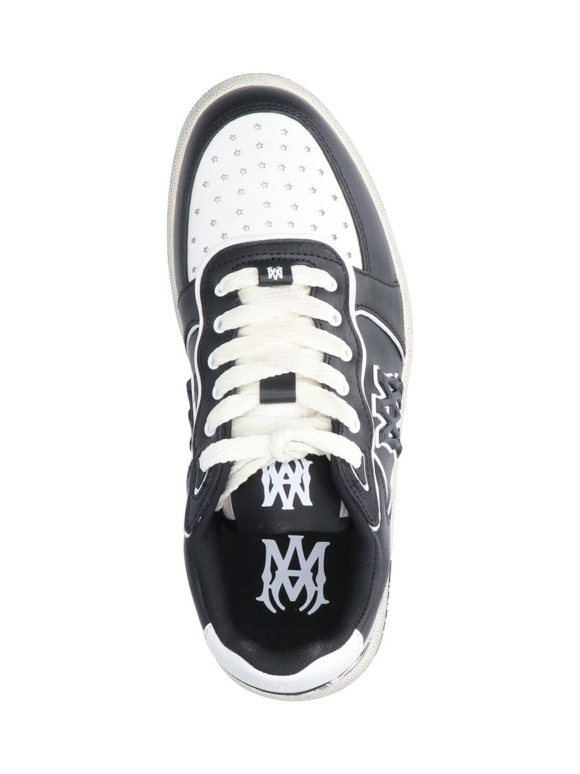 Amiri Black Newport Calf Leather Sneakers