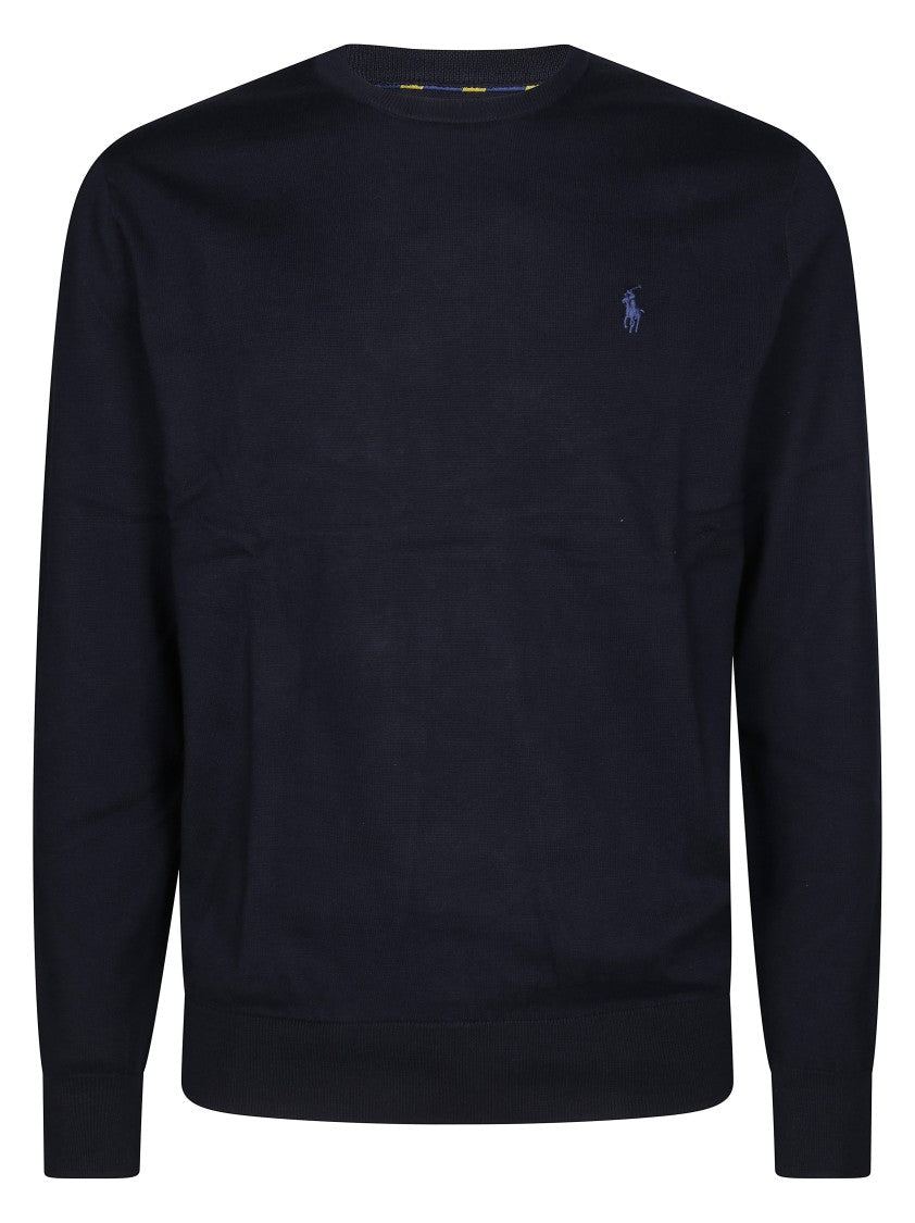 Polo Ralph Lauren Classic Black Crew Neck Sweater