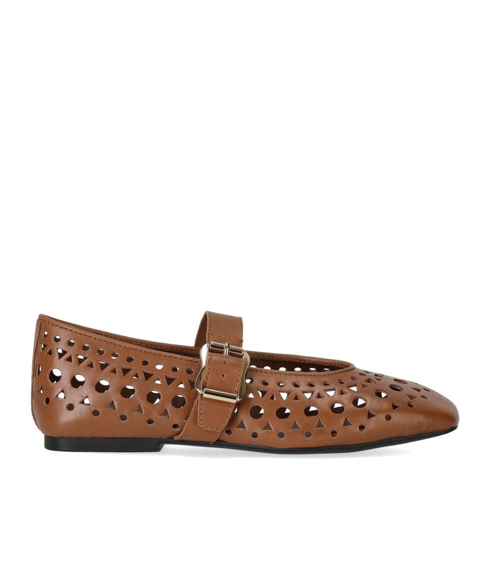 Ash Brook Cinnamon Ballet Flat Shoe