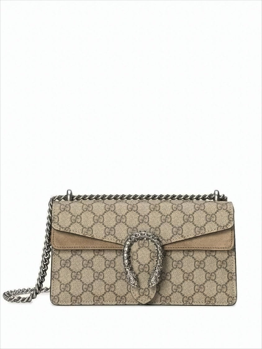 Gucci Rectangular Crossbody Bag With Signature Monogram