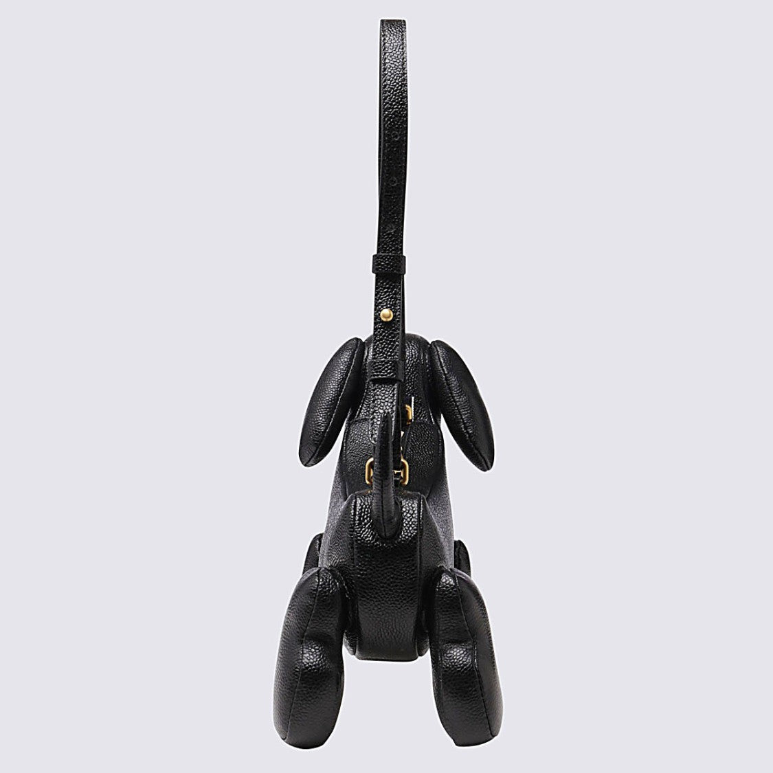 Thom Browne Sculptural Dachshund-Shaped Handbag With Adjustable Strap