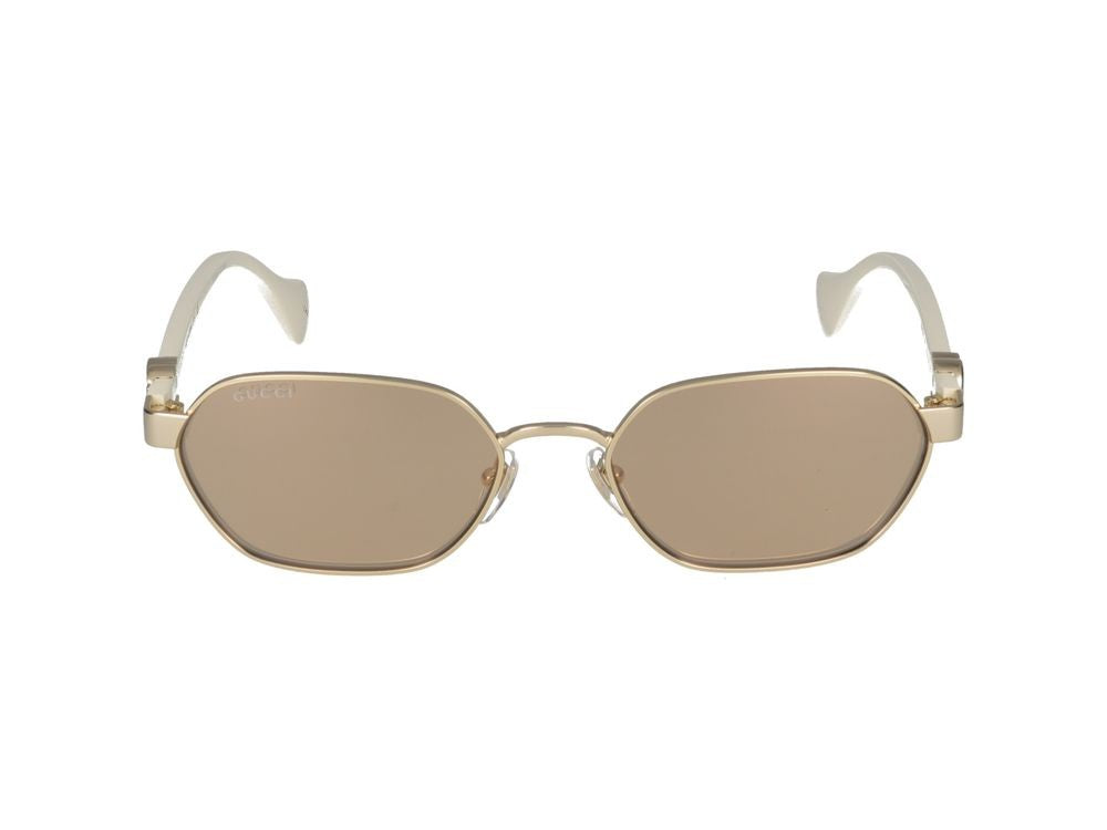 Gucci Sunglasses Gg1593s 002 Gold Ivory Pink 56/18/140