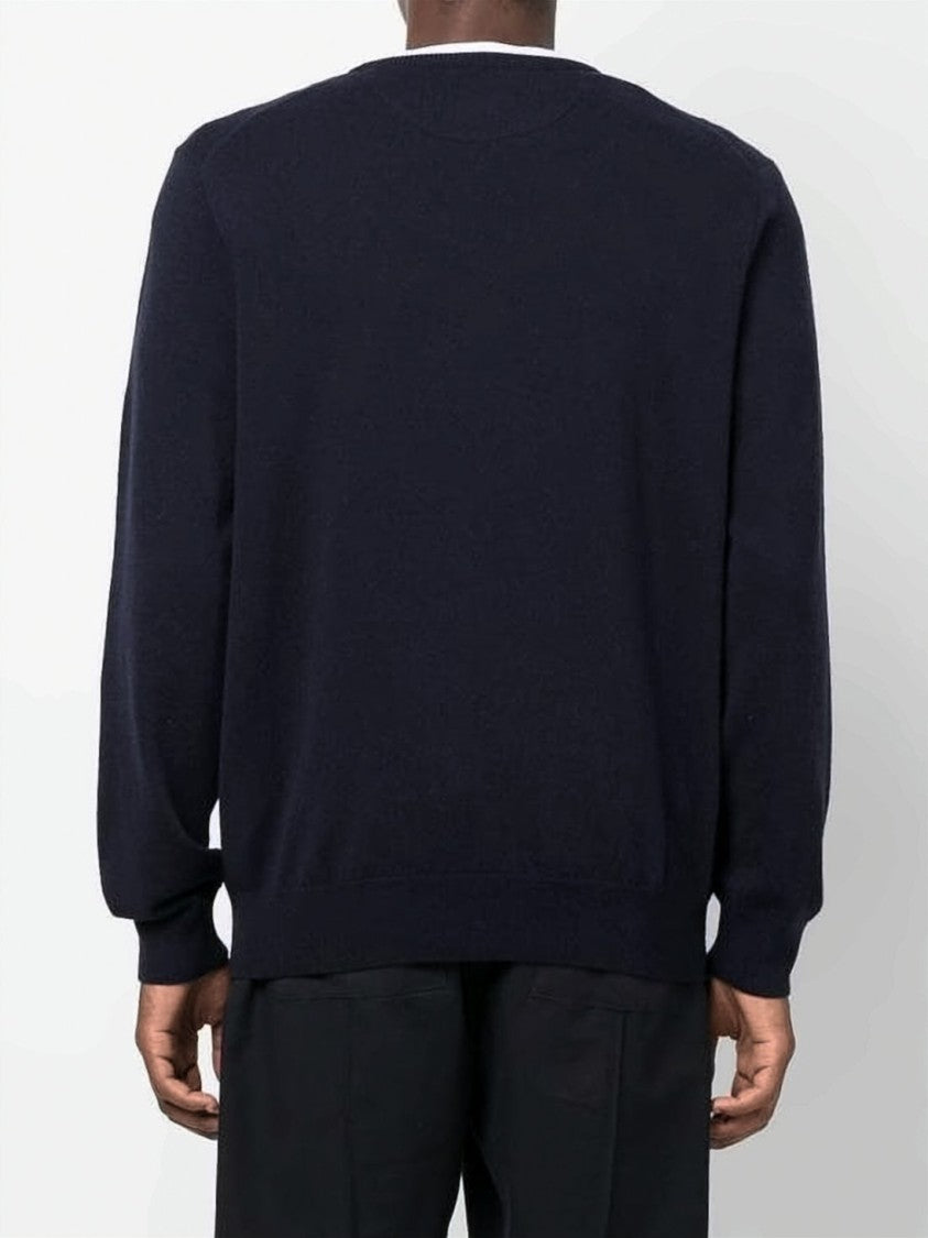 Polo Ralph Lauren Long-Sleeve Wool Sweater With Classic Crew Neckline