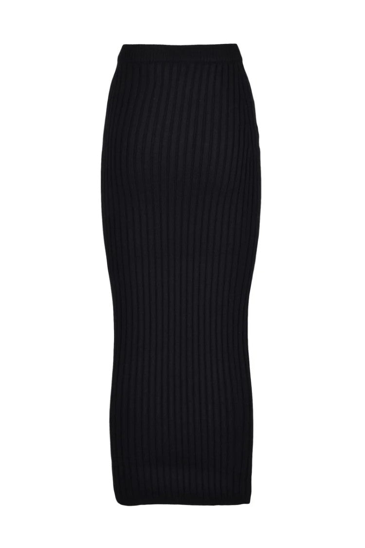 Max Mara Knit Skirt - Black