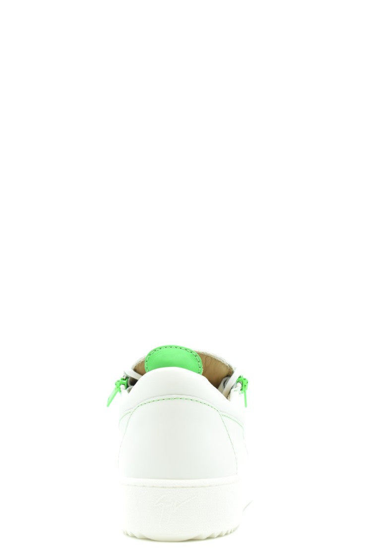 Giuseppe Zanotti Low-Top White Leather Sneakers